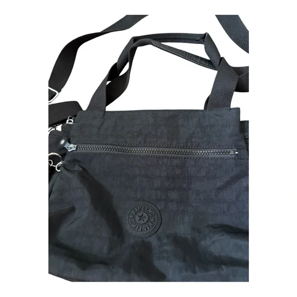 Kipling Elysia Black Shoulder Bag Purse Crossbody - Picture 4 of 15
